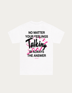 YOUR FEELINGS TEE WHITE