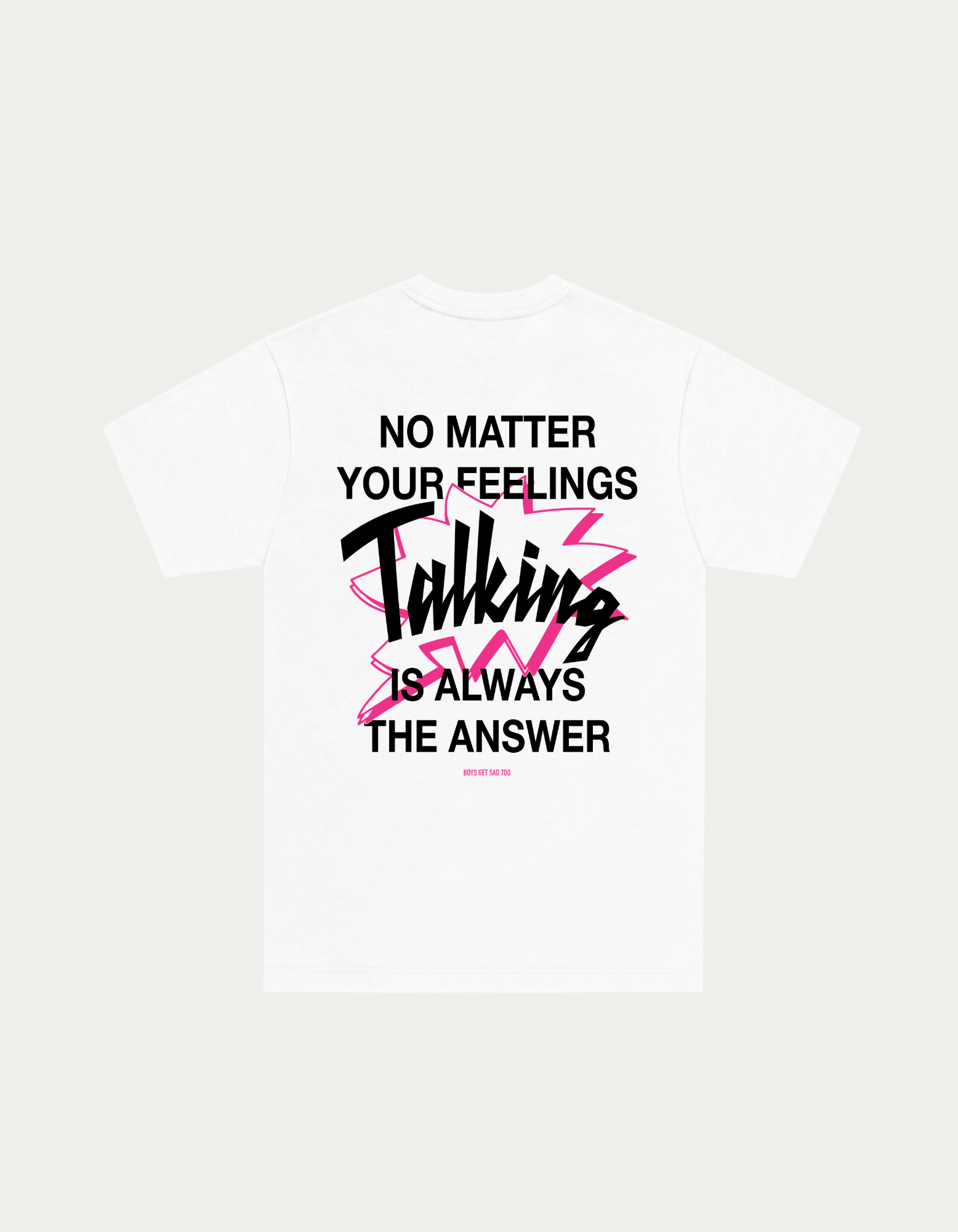 YOUR FEELINGS TEE WHITE