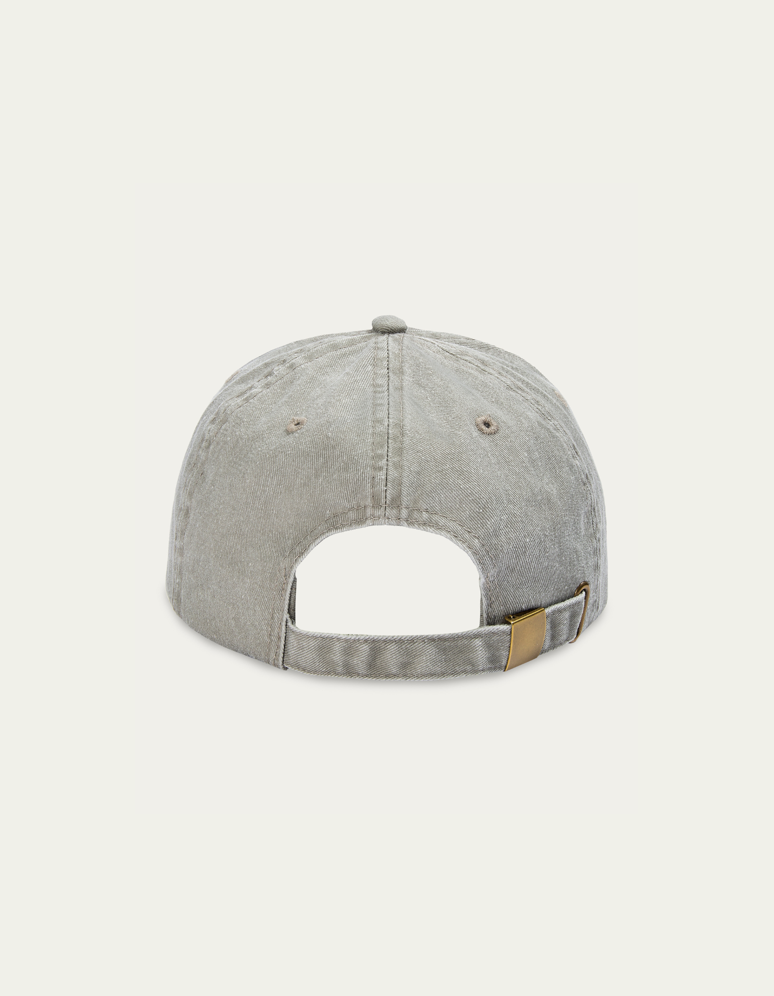 SCRIPT VINTAGE GREY 6-PANEL CAP