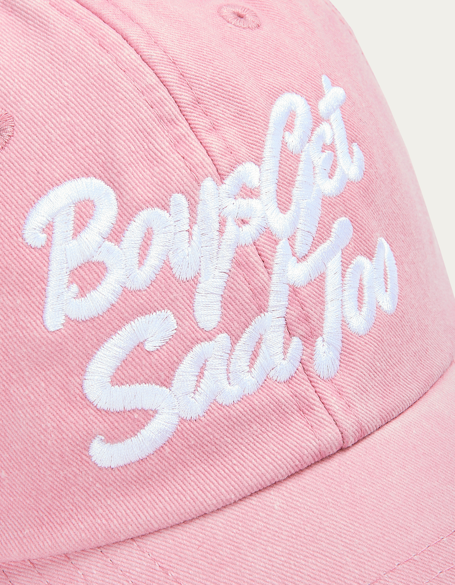 SCRIPT VINTAGE PINK 6-PANEL CAP