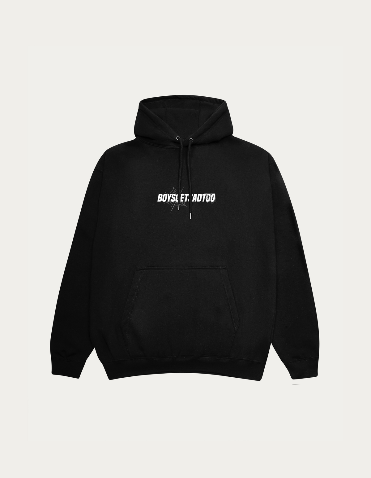WEB BLOCK LOGO HOODY BLACK
