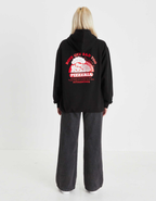 PIZZA HOODY BLACK