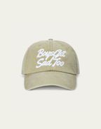 SCRIPT VINTAGE STONE 6-PANEL CAP
