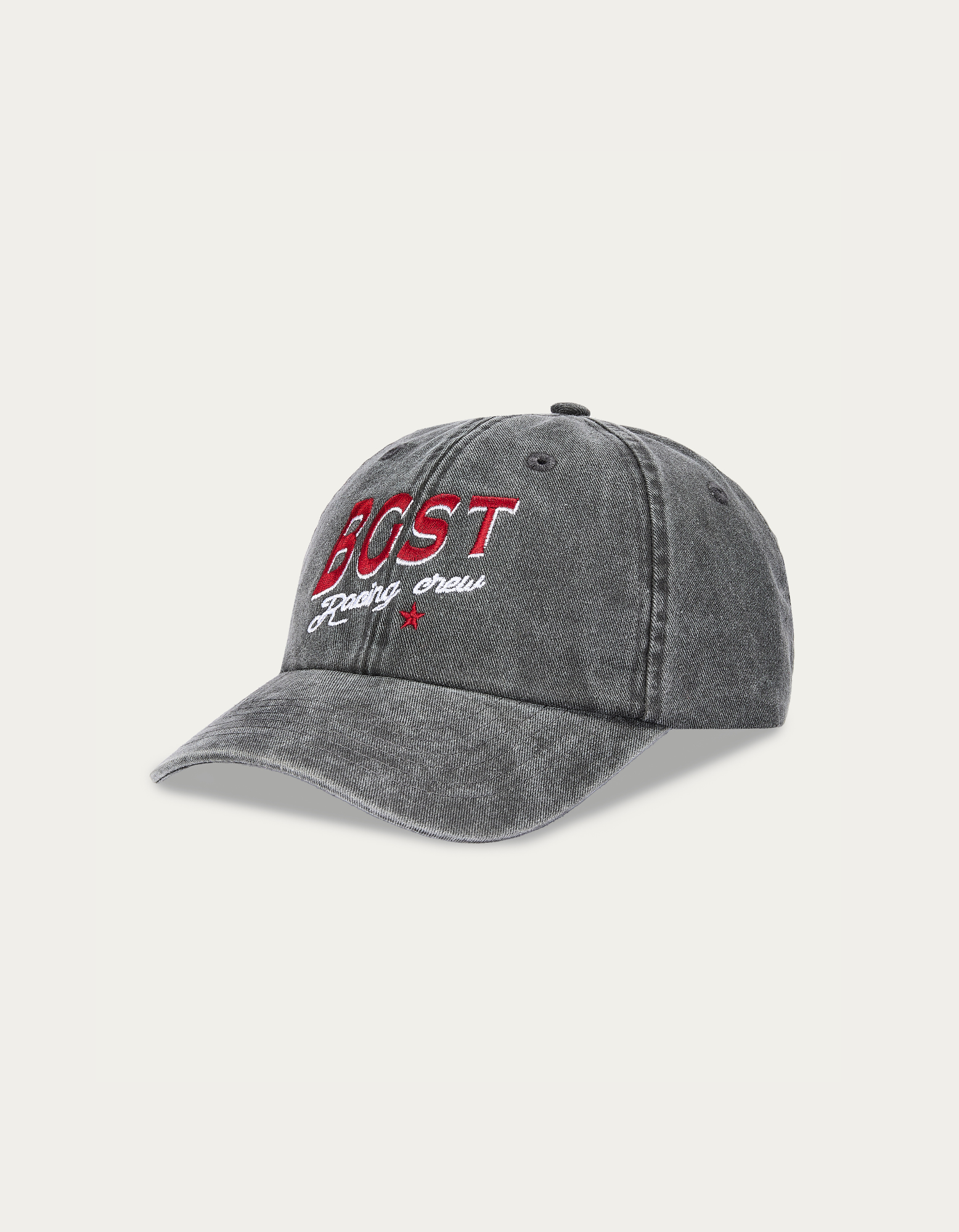 RACING CREW CAP VINTAGE BLACK