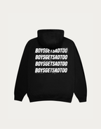 WEB BLOCK LOGO HOODY BLACK