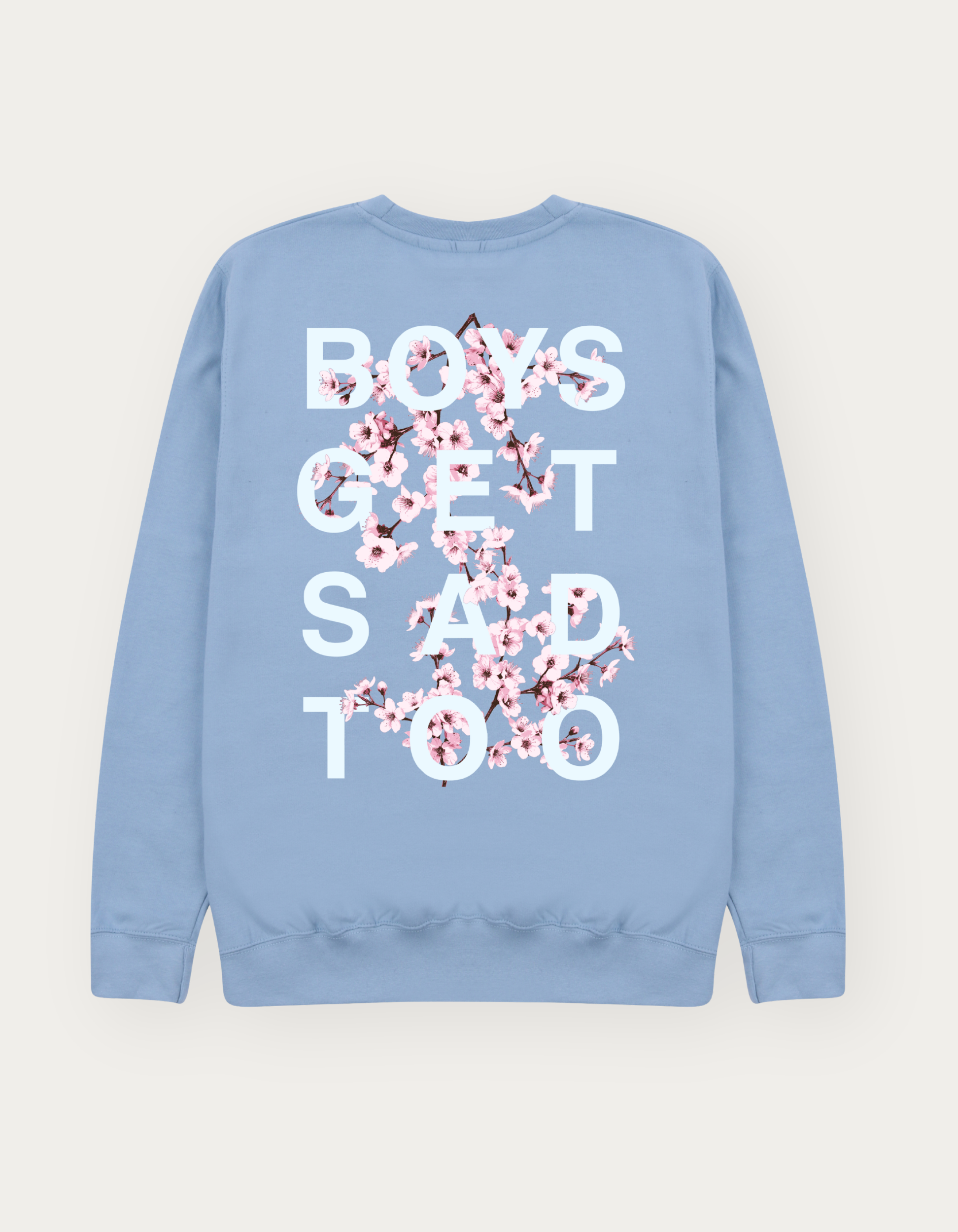 BLOSSOM CREWNECK BABY BLUE