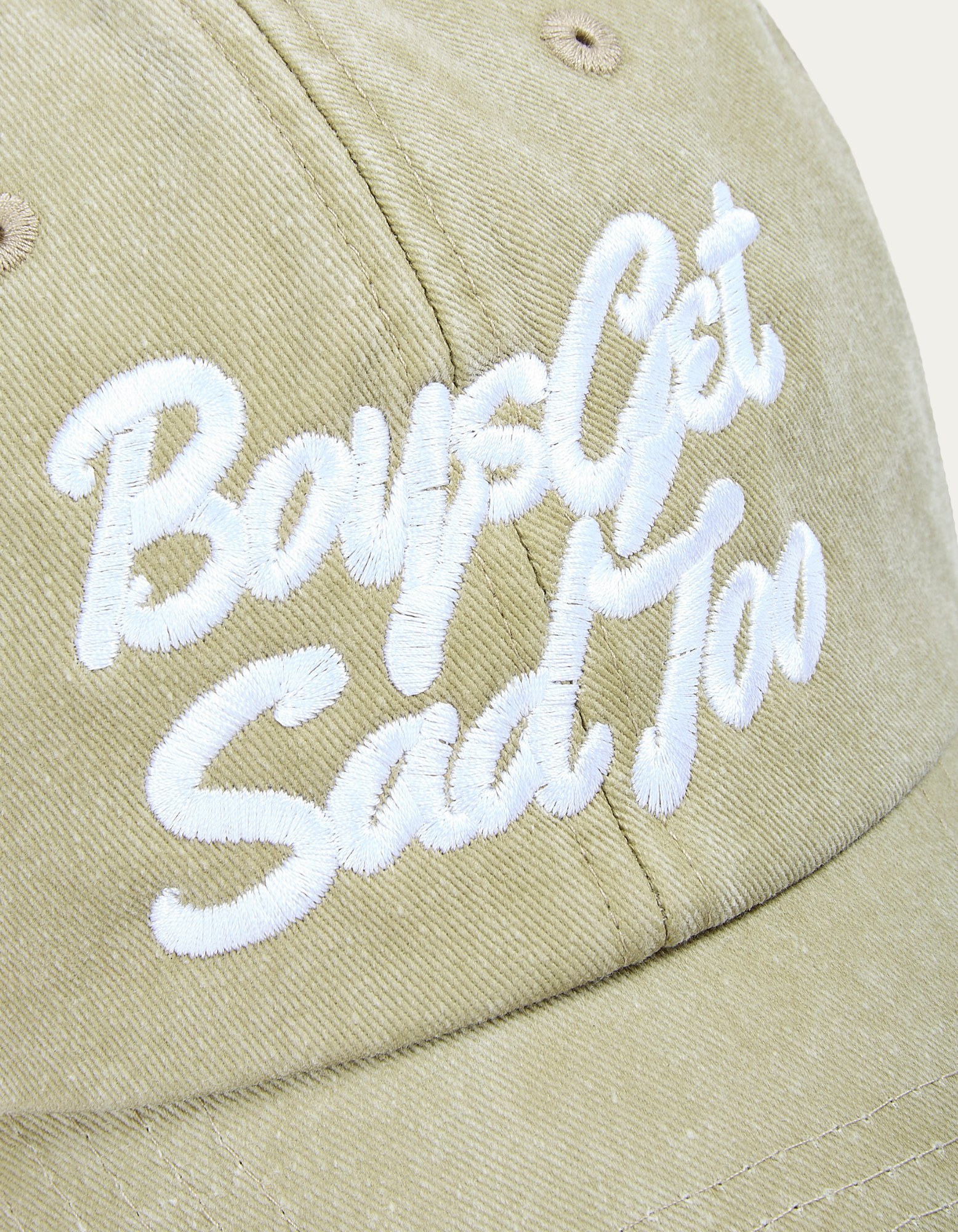 SCRIPT VINTAGE STONE 6-PANEL CAP