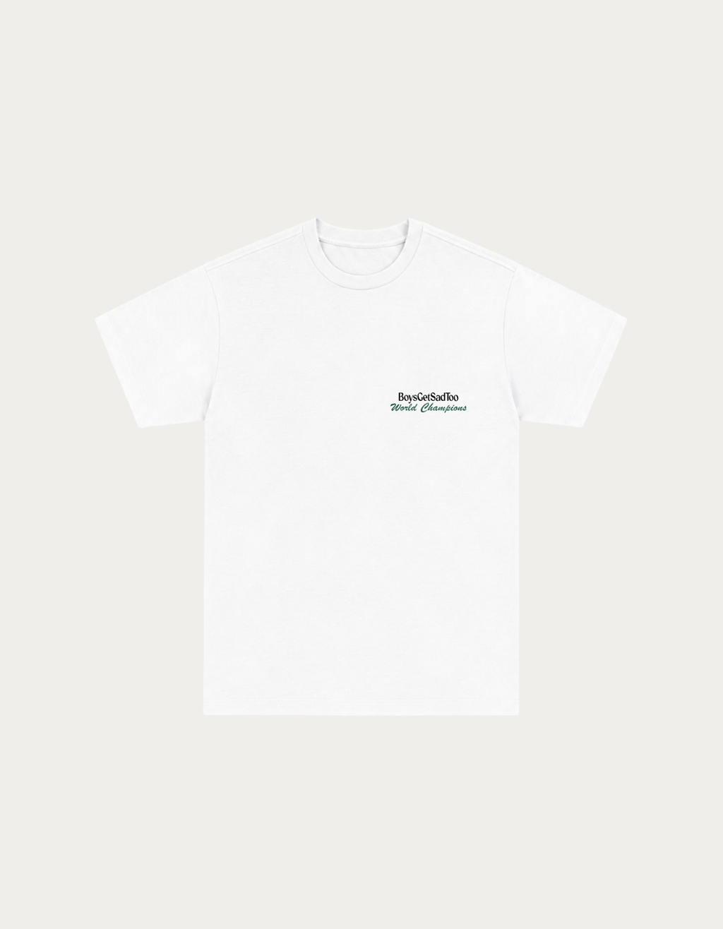 HELMET TEE WHITE