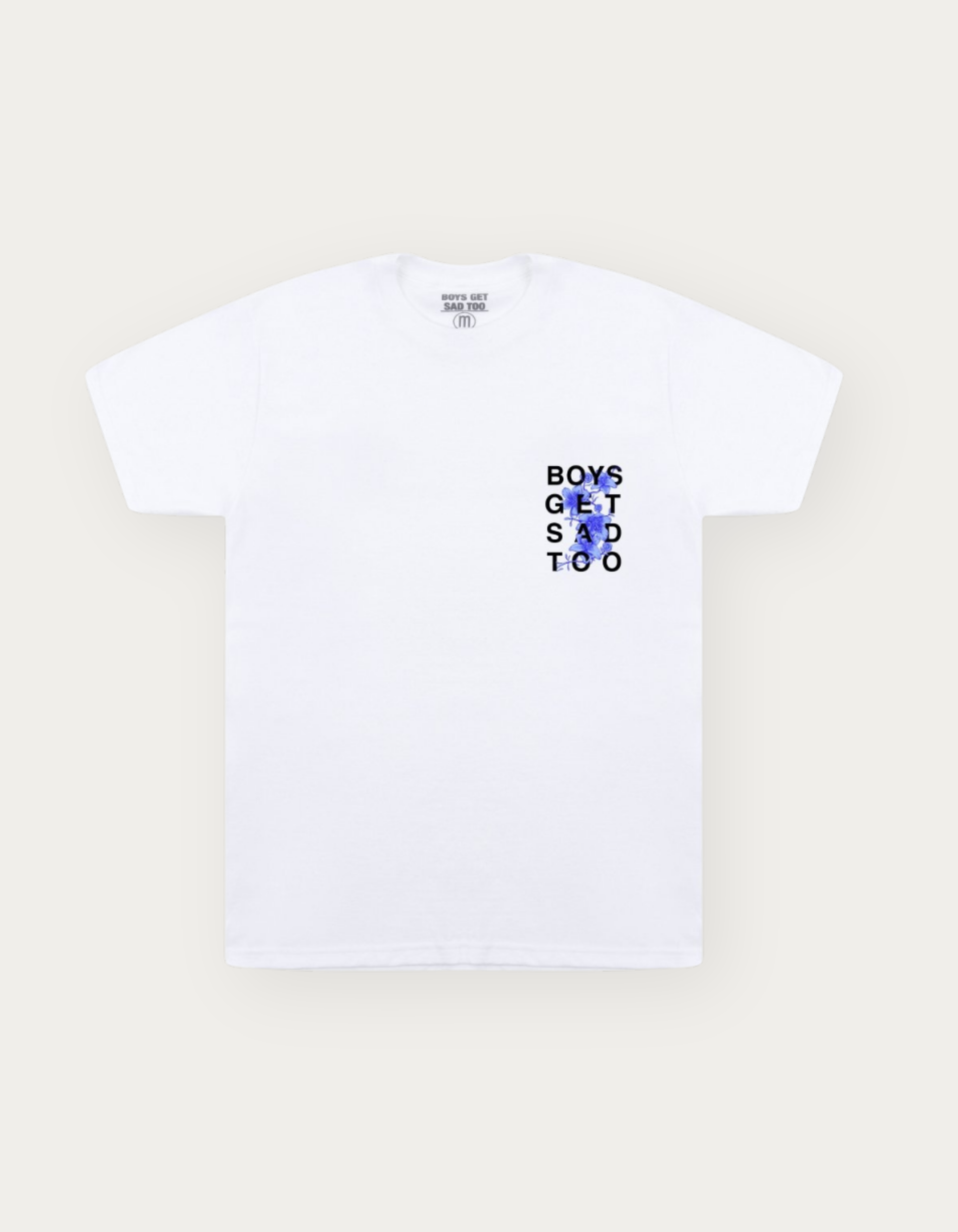 FLOWER TEE WHITE