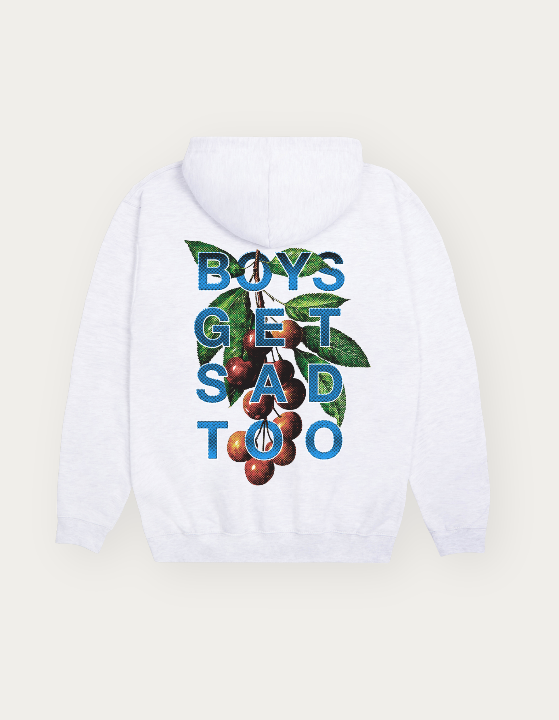 CHERRIES HOODY GREY