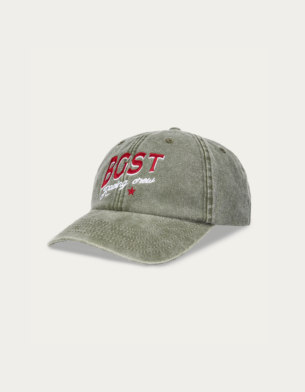 RACING CREW CAP VINTAGE GREEN