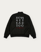 NEON SIGN VARSITY JACKET