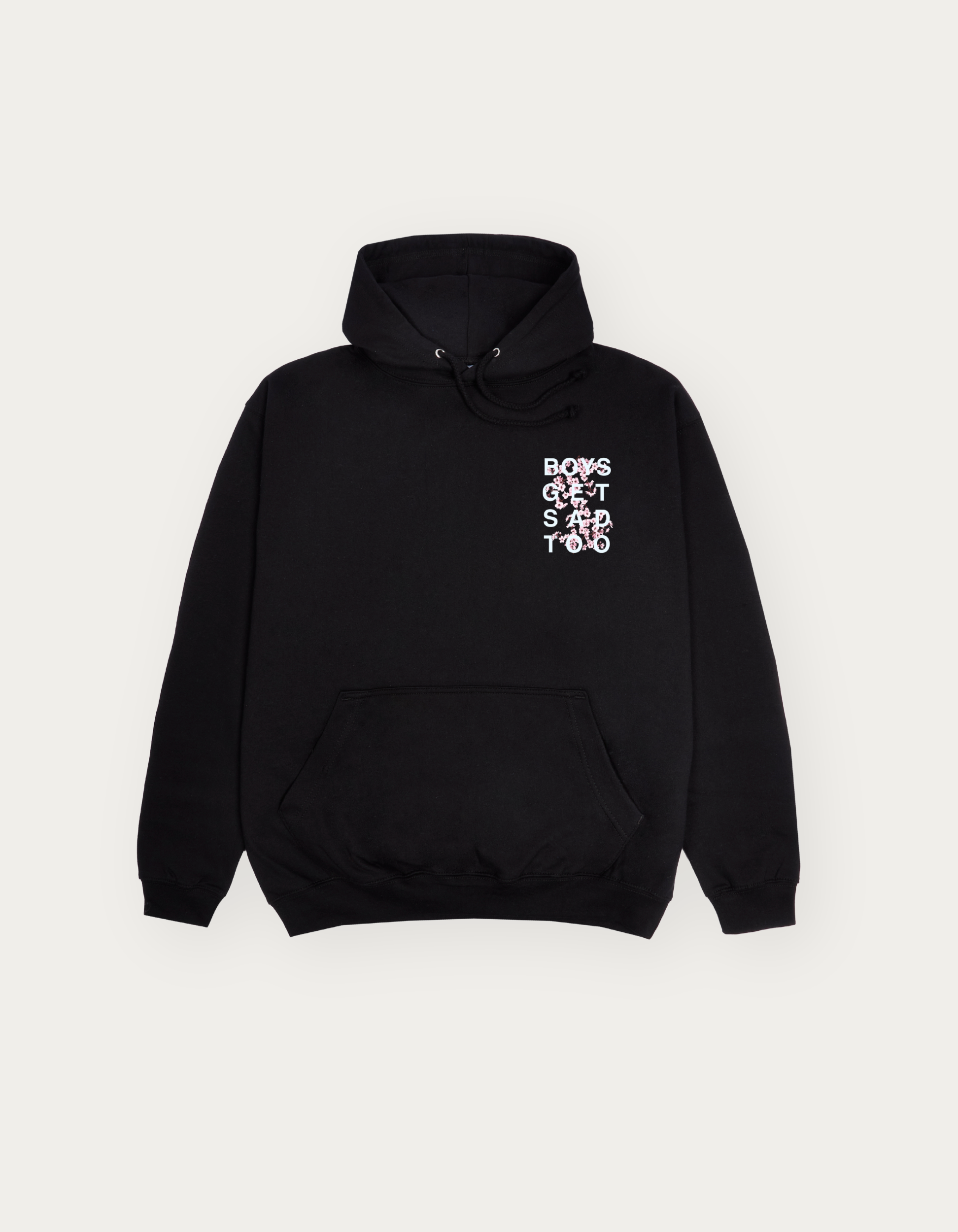 BLOSSOM HOODY BLACK