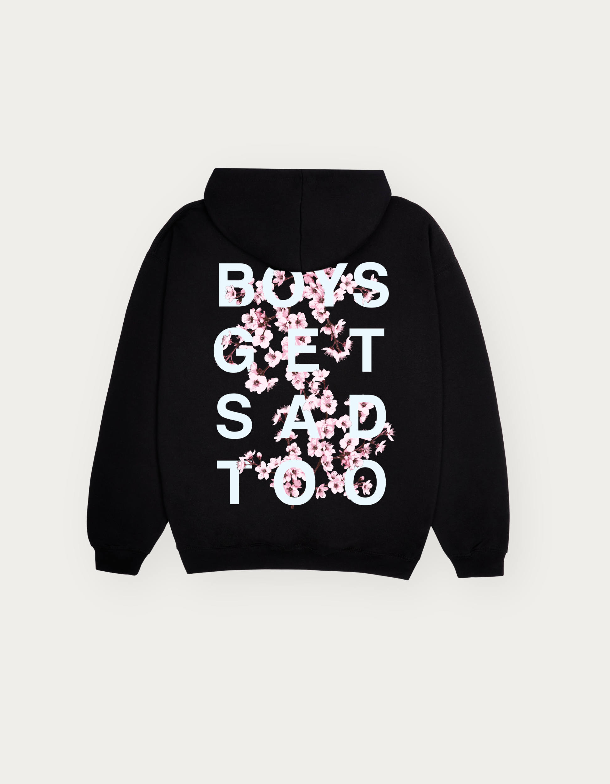 BLOSSOM HOODY BLACK