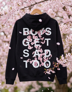 BLOSSOM HOODY BLACK