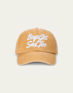 SCRIPT VINTAGE MUSTARD 6-PANEL CAP
