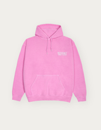 ESSENTIALS OVER DYED HOODY VINTAGE PINK