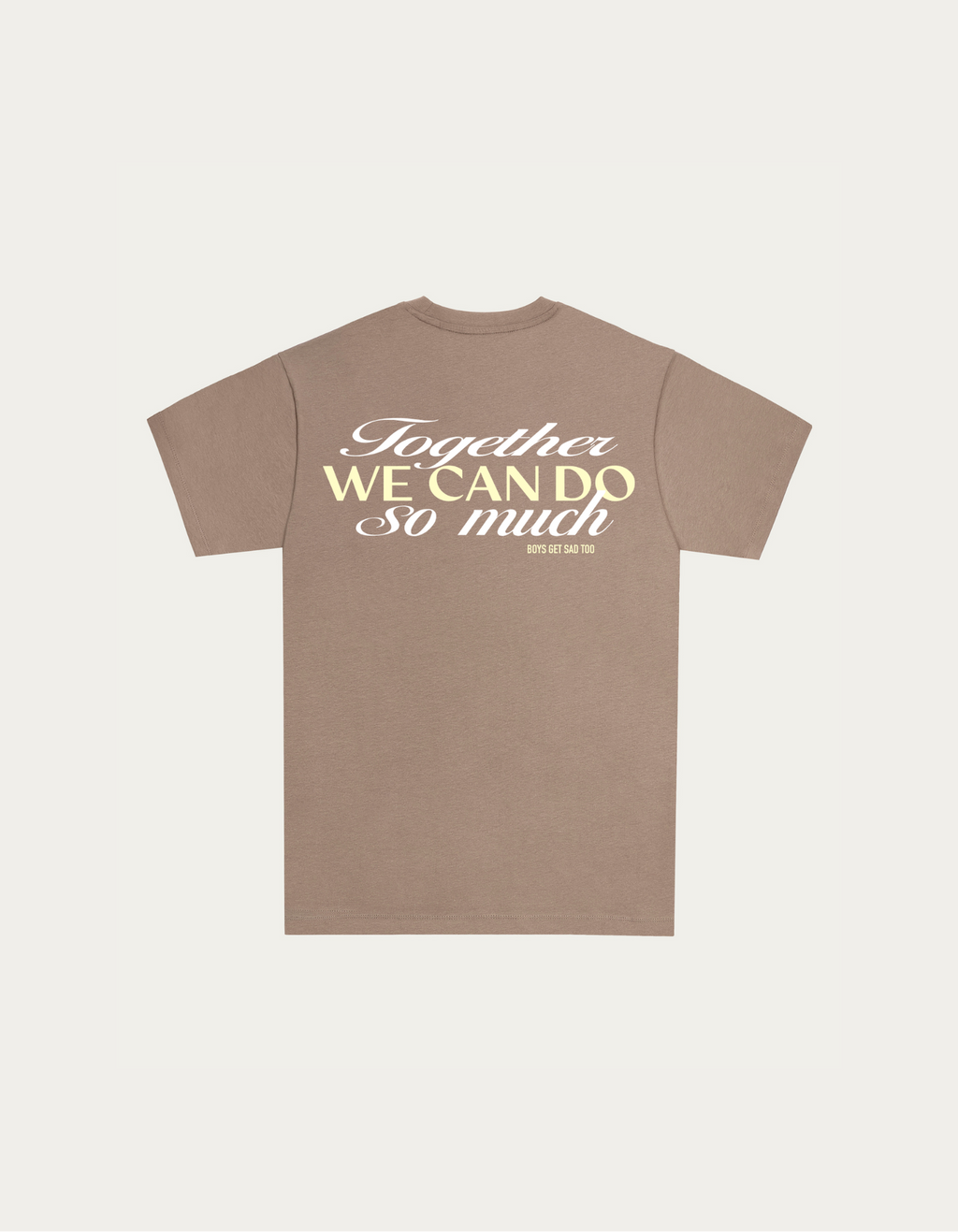 TOGETHER WE CAN TEE KHAKI