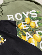 LEMON HOODY MOSS GREEN