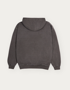 ESSENTIALS OVER DYED HOODY VINTAGE BROWN