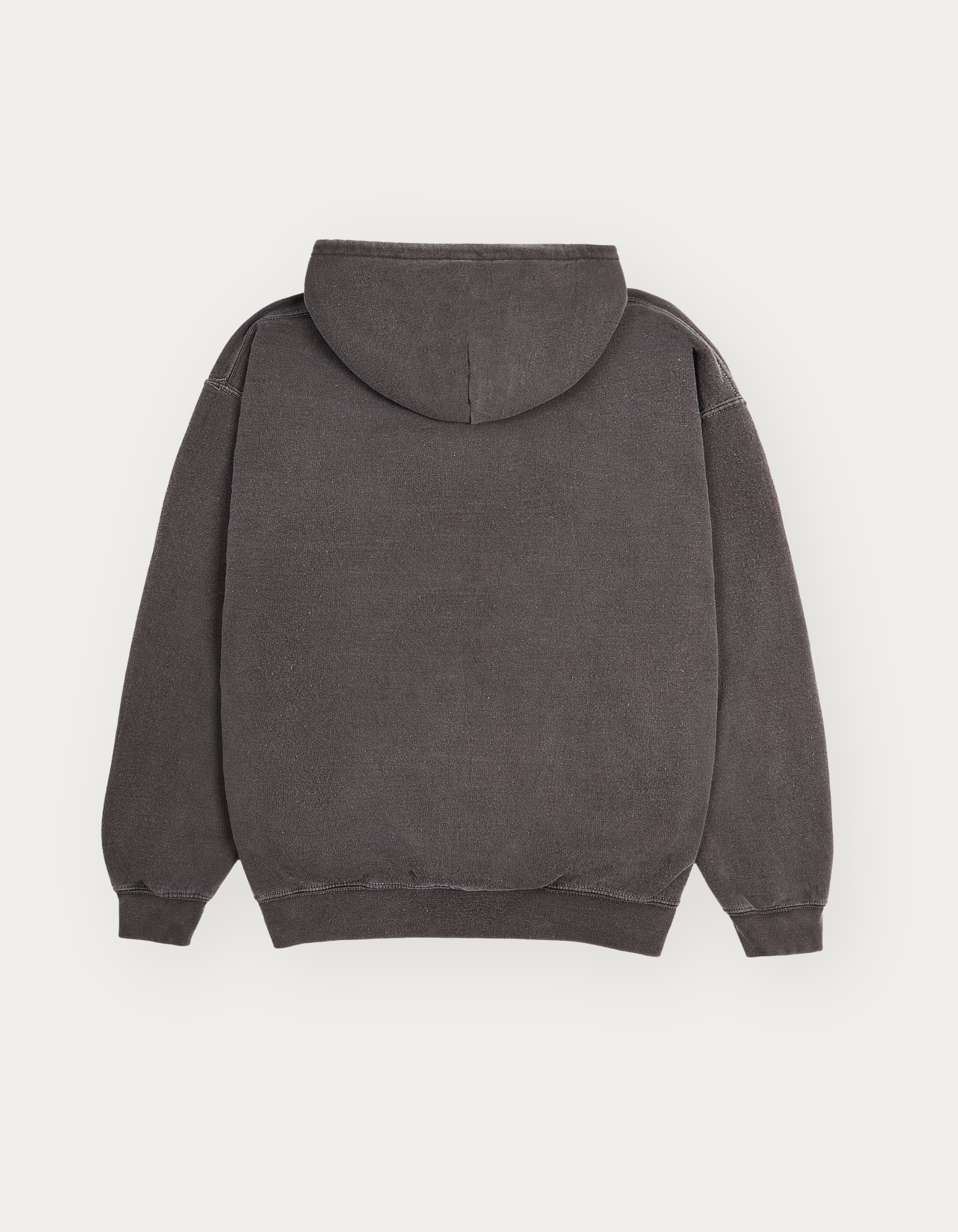 ESSENTIALS OVER DYED HOODY VINTAGE BROWN