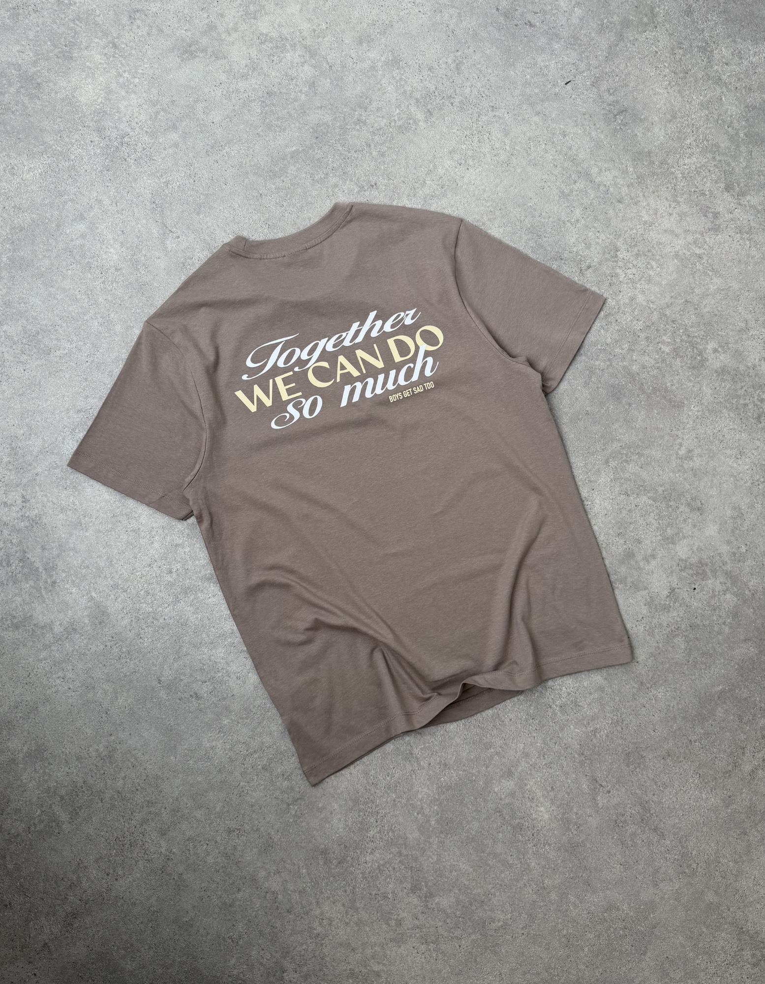 TOGETHER WE CAN TEE KHAKI