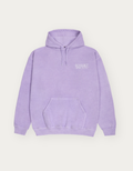 ESSENTIALS OVER DYED HOODY VINTAGE LILAC
