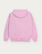 STITCH OVER DYED HOODY ROSE PINK