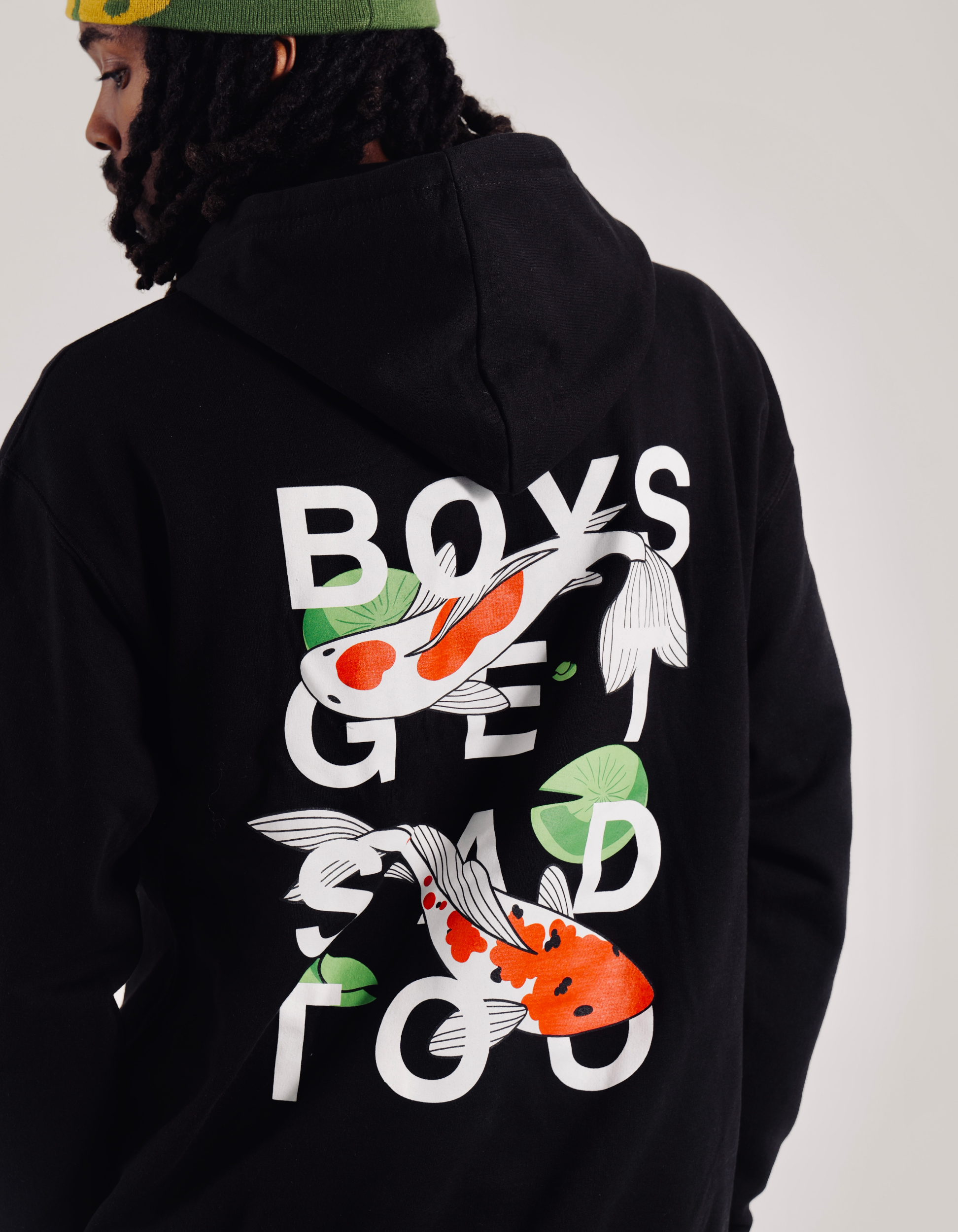 KOI HOODY BLACK