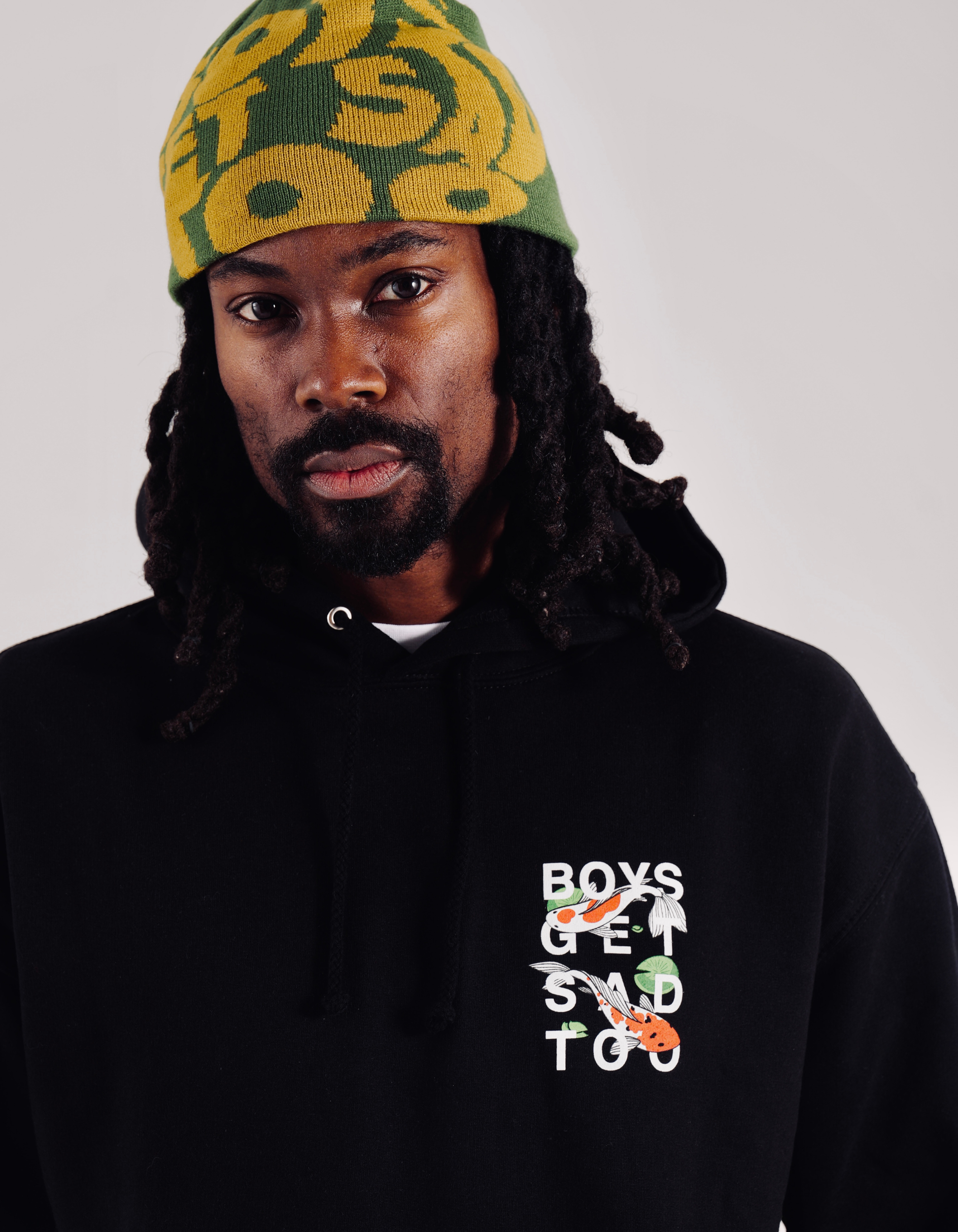 KOI HOODY BLACK