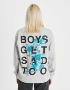 FLOWER CREWNECK GREY