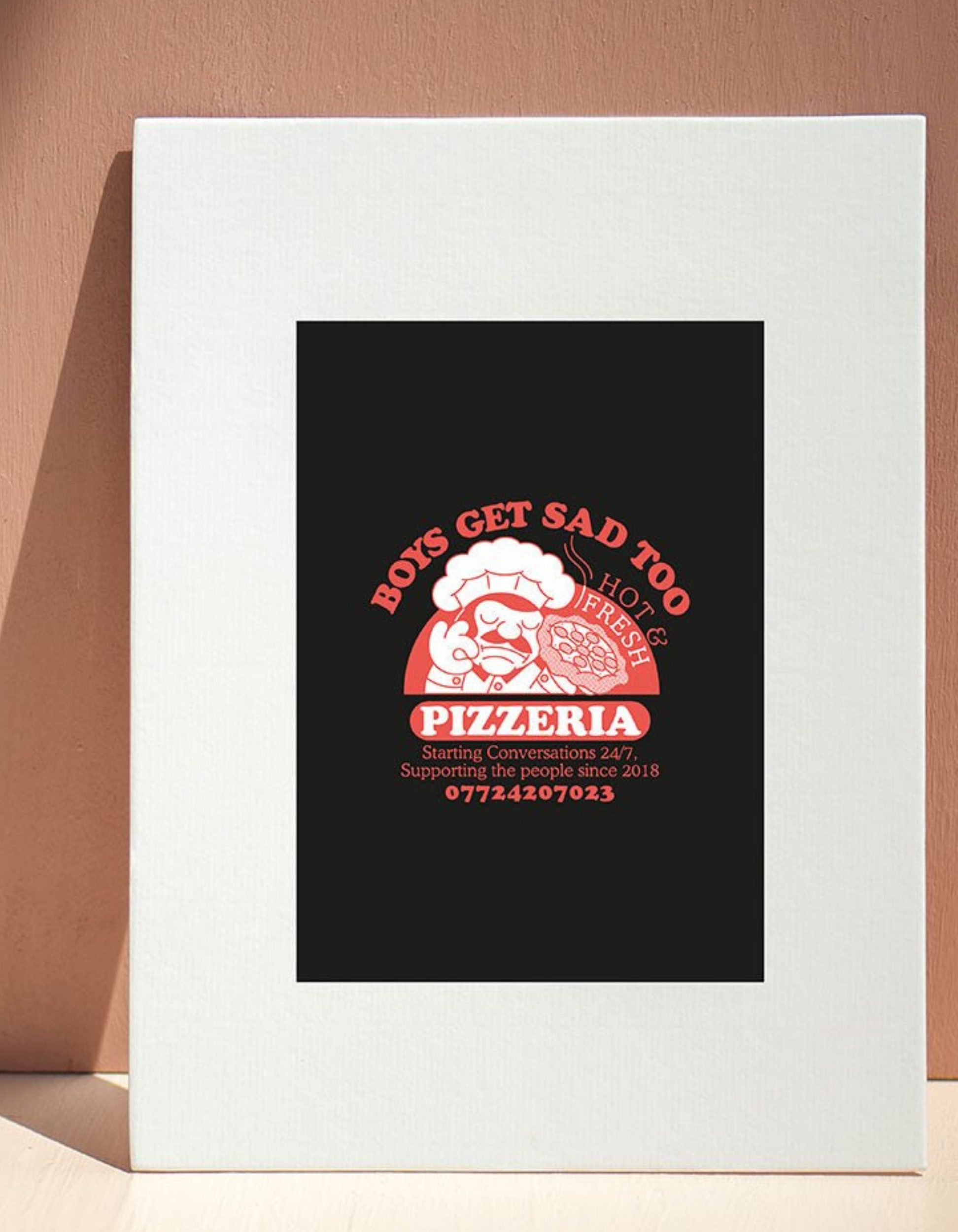 PIZZERIA PRINT BLACK