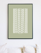 ILLUSION PRINT SAGE