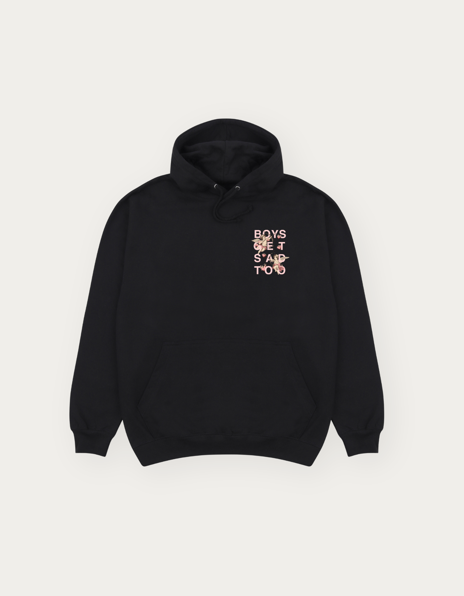 CHERUB SPELL OUT HOODY BLACK