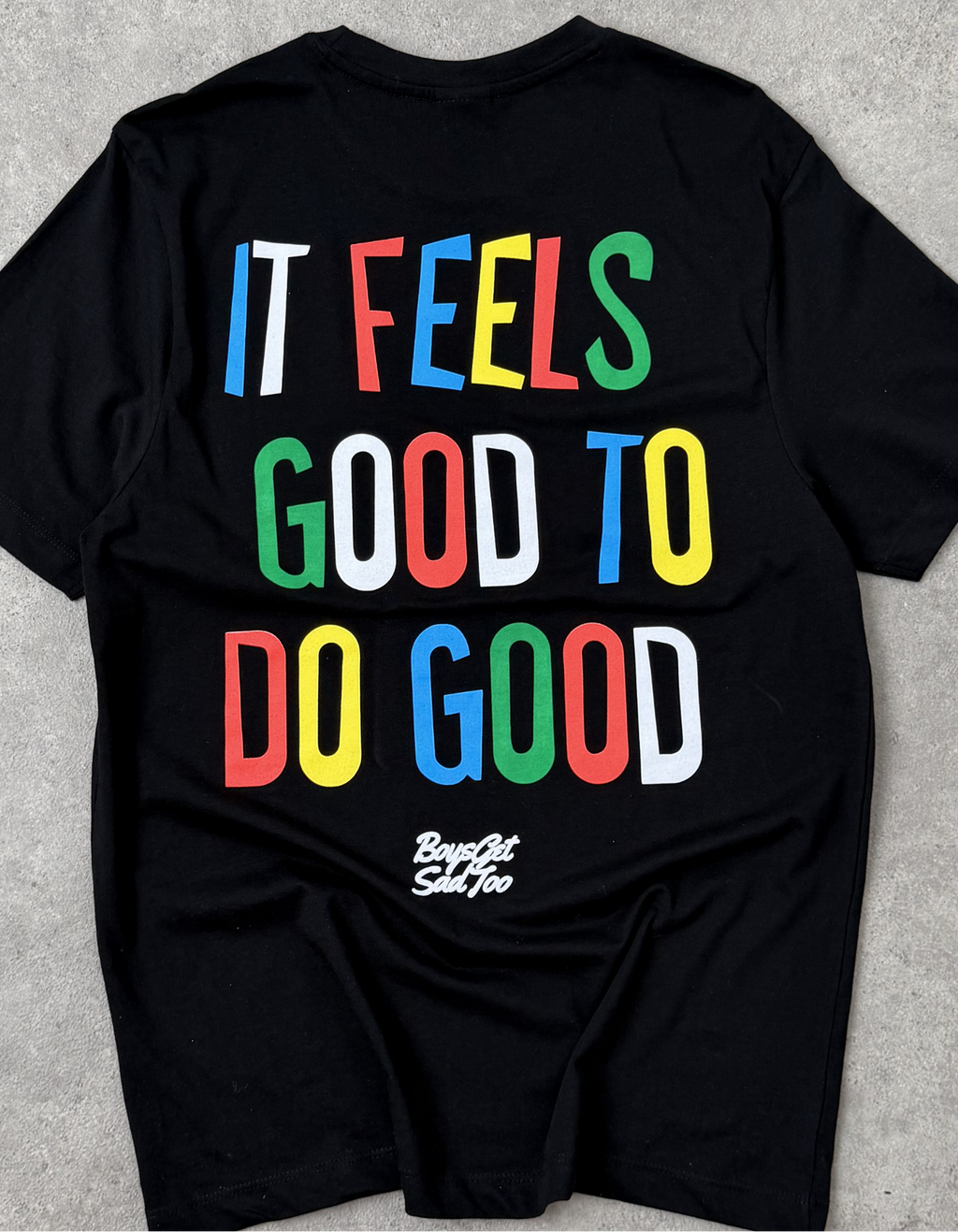 FEELS GOOD TEE BLACK