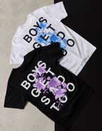 FLOWER TEE BLACK