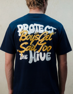 PROTECT THE HIVE BLACK TEE