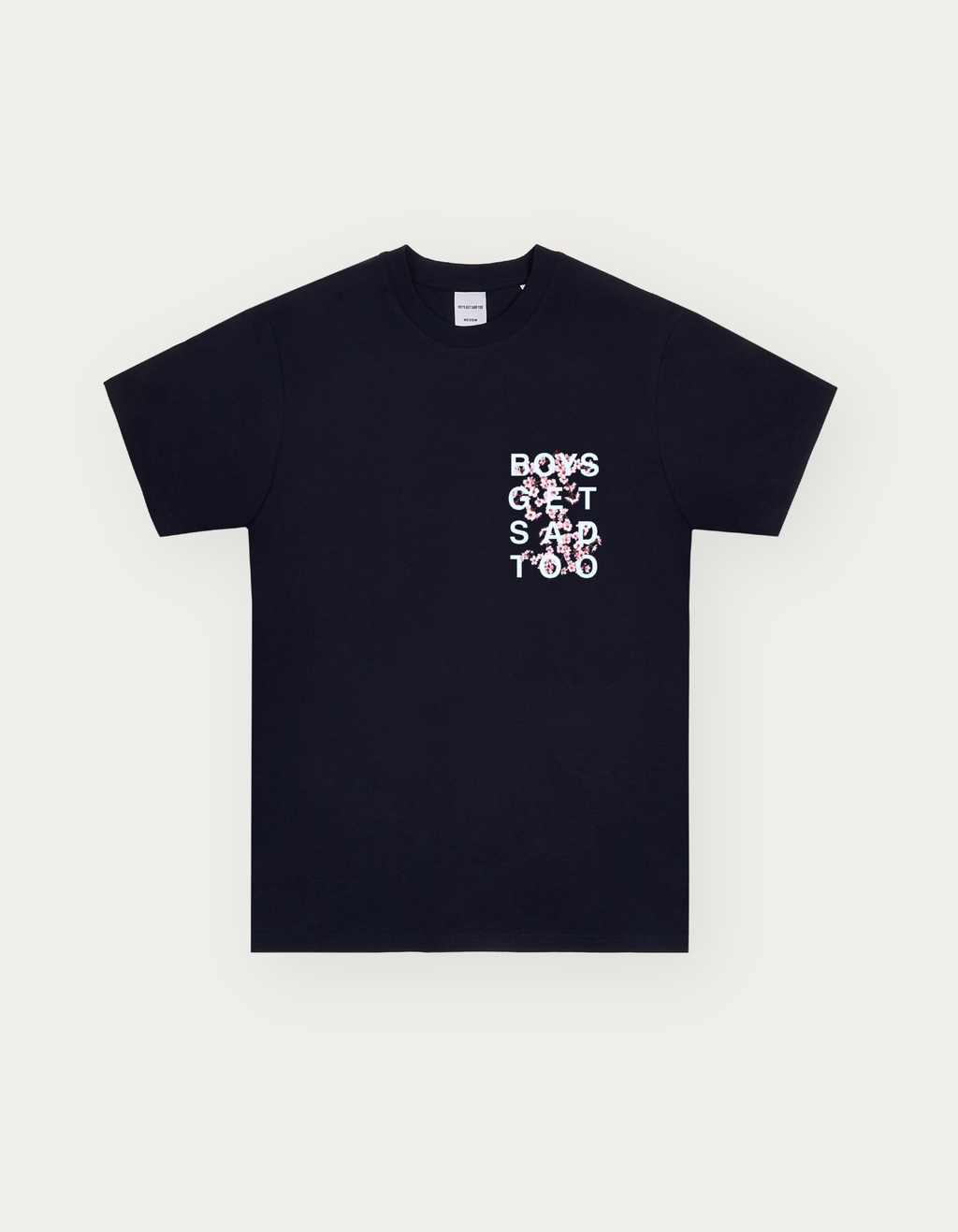 BLOSSOM TEE BLACK