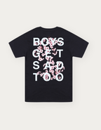 BLOSSOM TEE BLACK