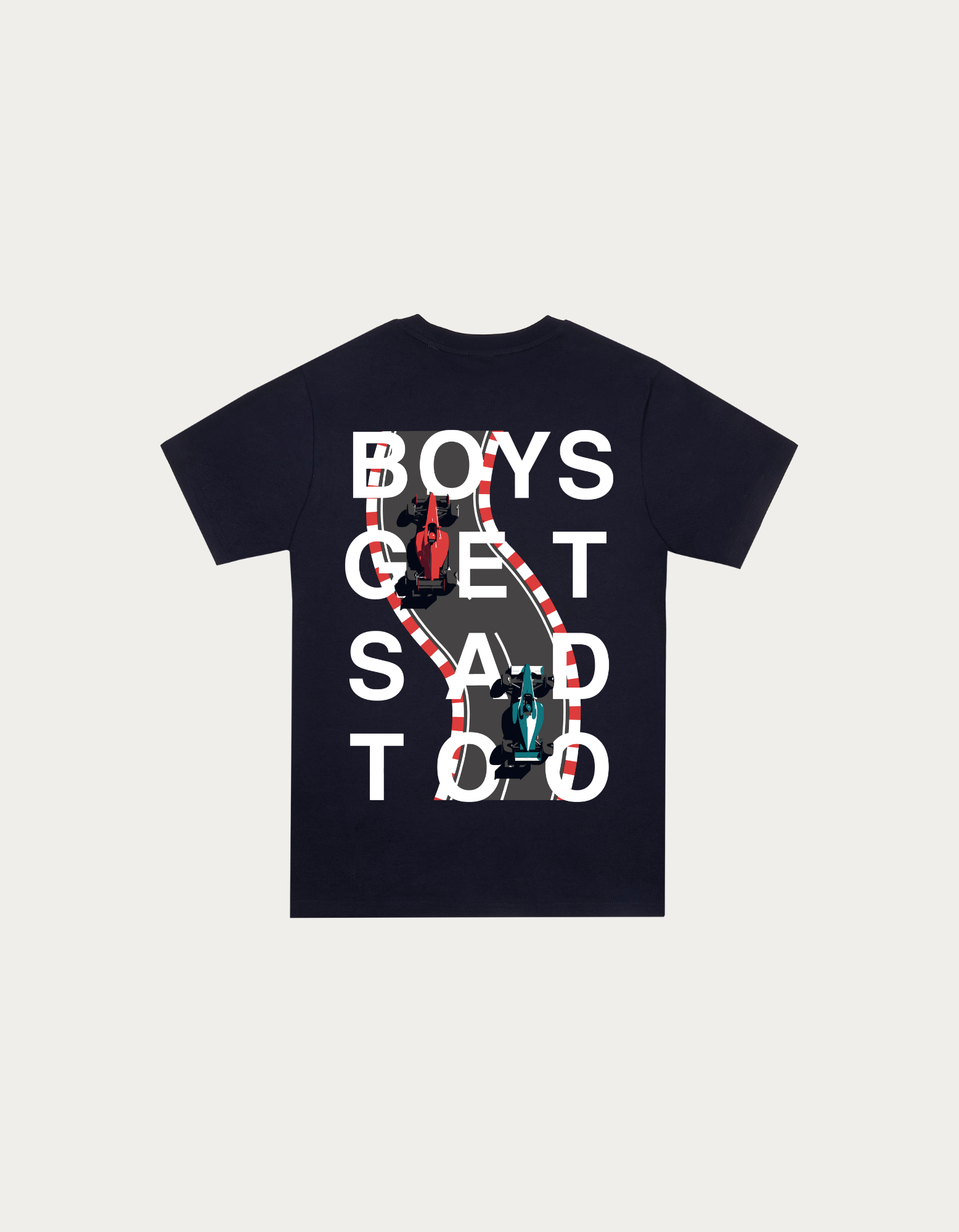 RACING CAR TEE BLACK