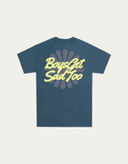 BLOOM LOGO TEE BLUE