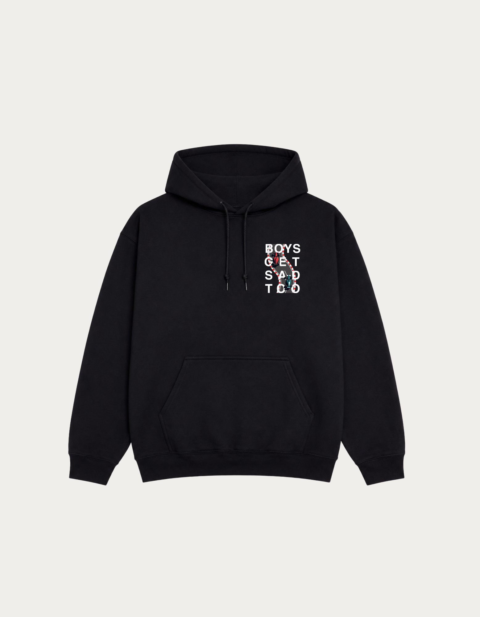 RACING CAR HOODY BLACK