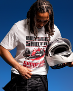 PIT STOP TEE WHITE